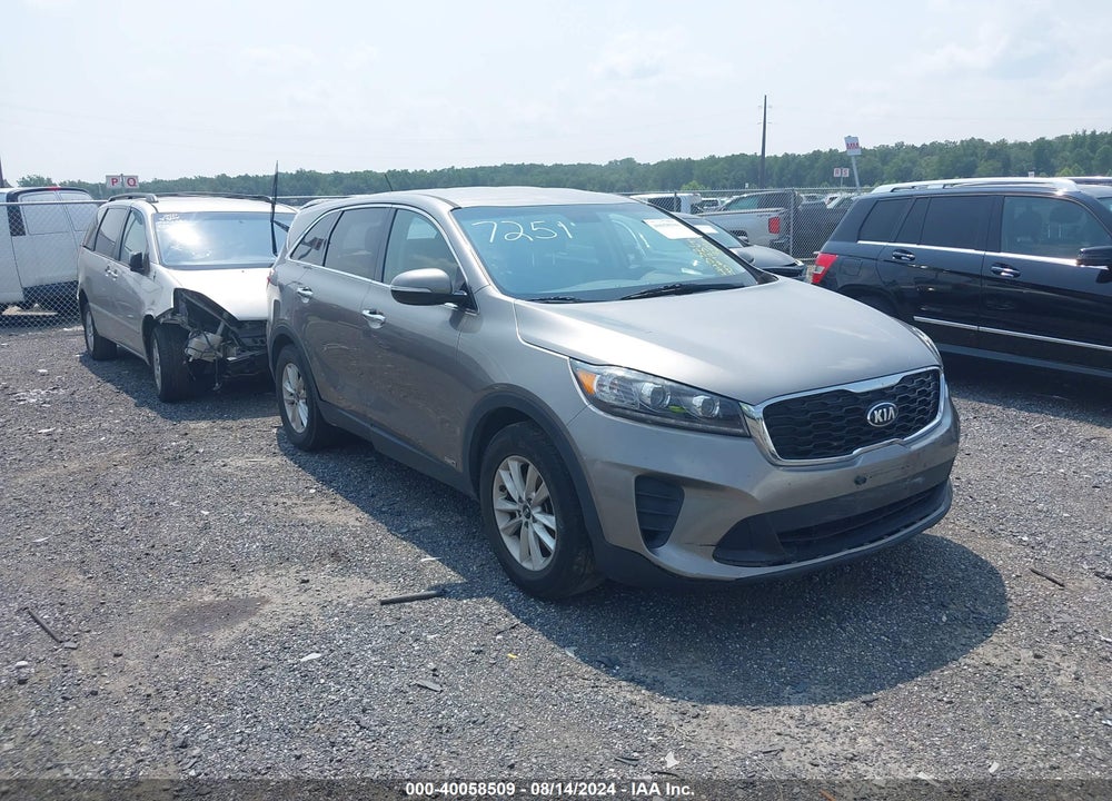 2019 KIA SORENTO 3.3L LX VIN: 5XYPGDA50KG467251