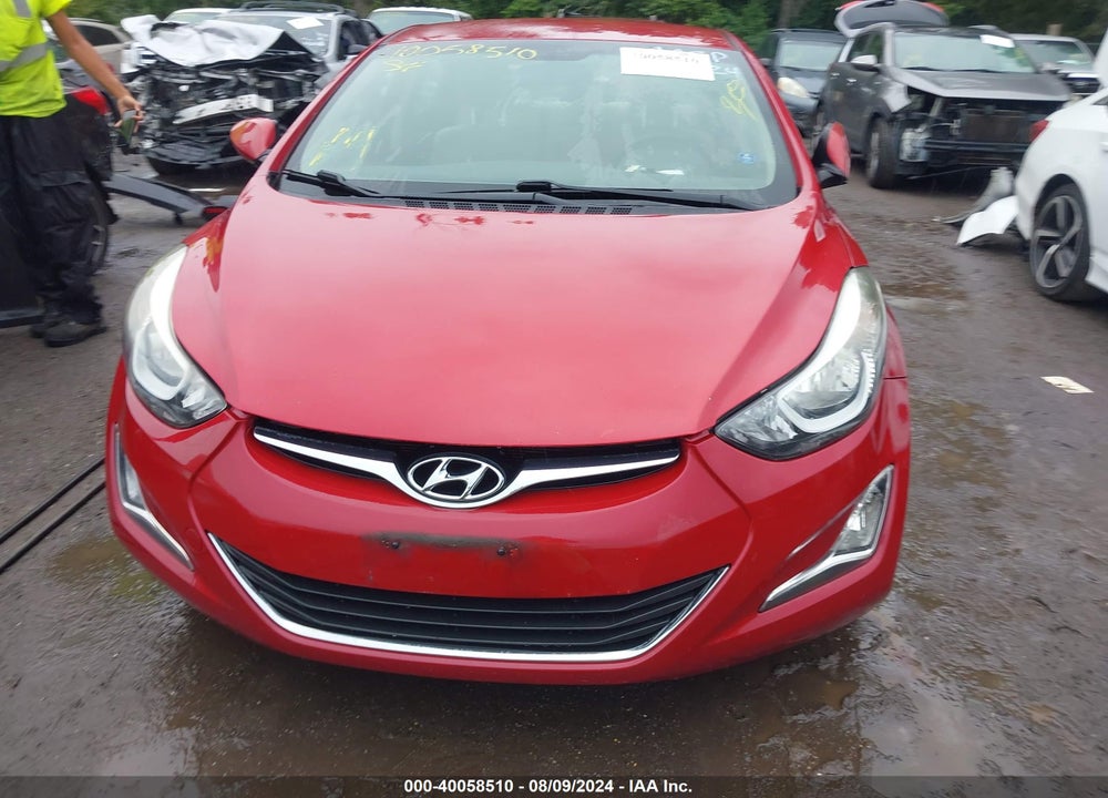 2016 HYUNDAI ELANTRA SE VIN: KMHDH4AE0GU489414