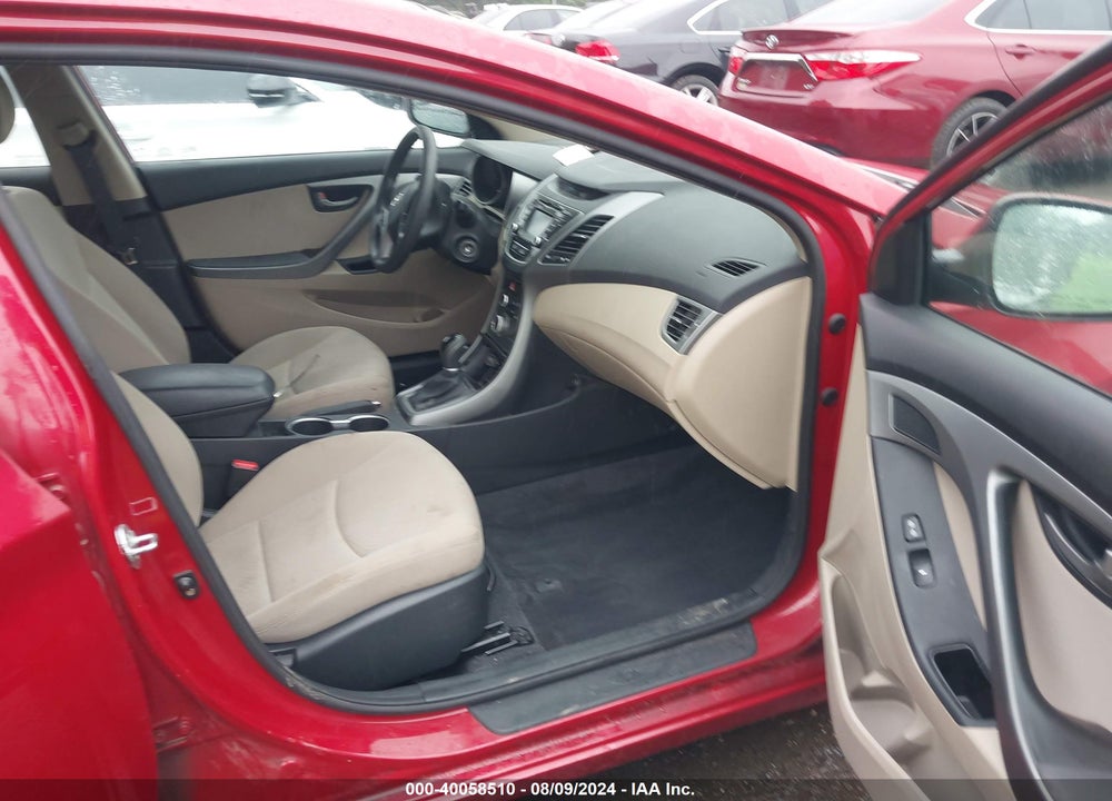 2016 HYUNDAI ELANTRA SE VIN: KMHDH4AE0GU489414