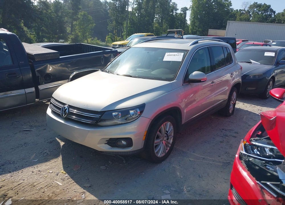2013 VOLKSWAGEN TIGUAN S/SE/SEL VIN: WVGAV7AX5DW551825