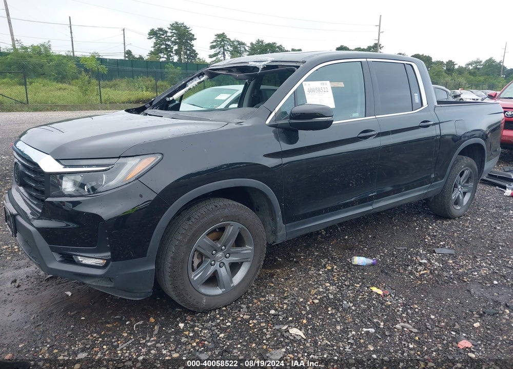 2023 HONDA RIDGELINE RTL VIN: 5FPYK3F51PB015966