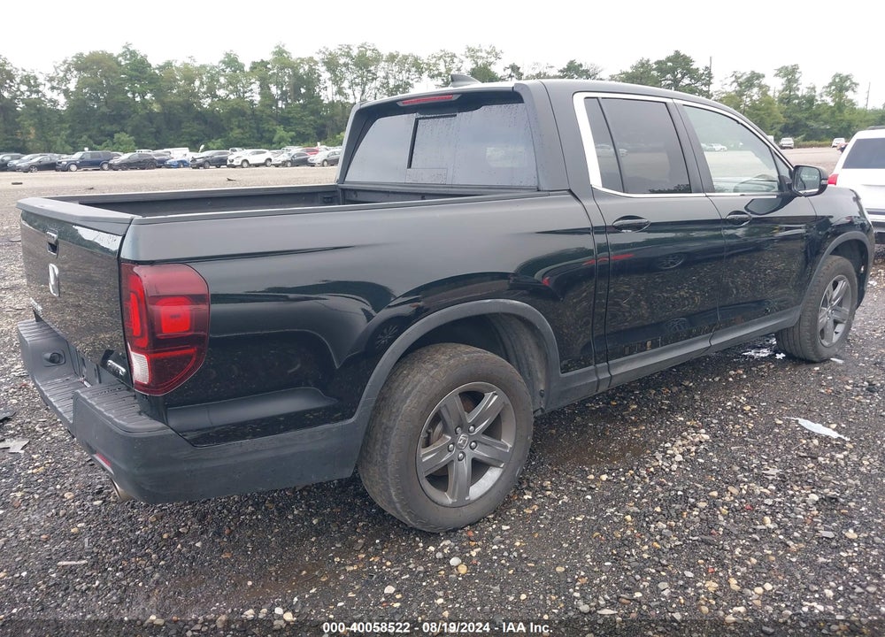 2023 HONDA RIDGELINE RTL VIN: 5FPYK3F51PB015966