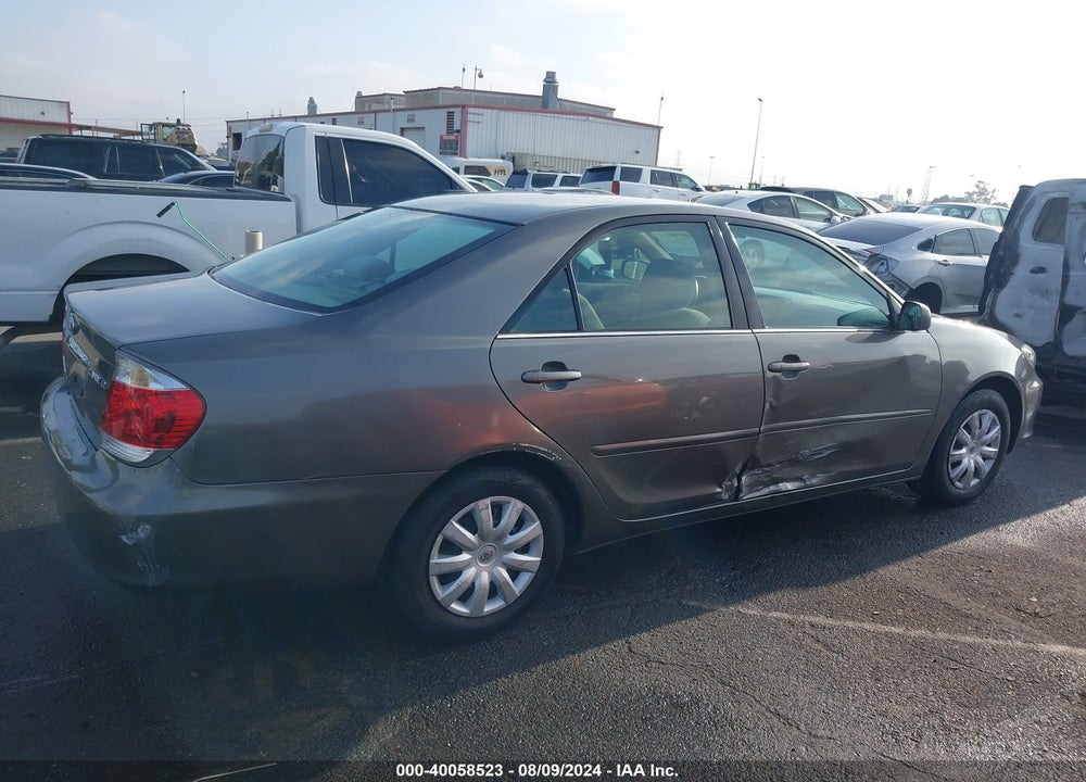 2005 TOYOTA CAMRY LE VIN: 4T1BE32K85U581267