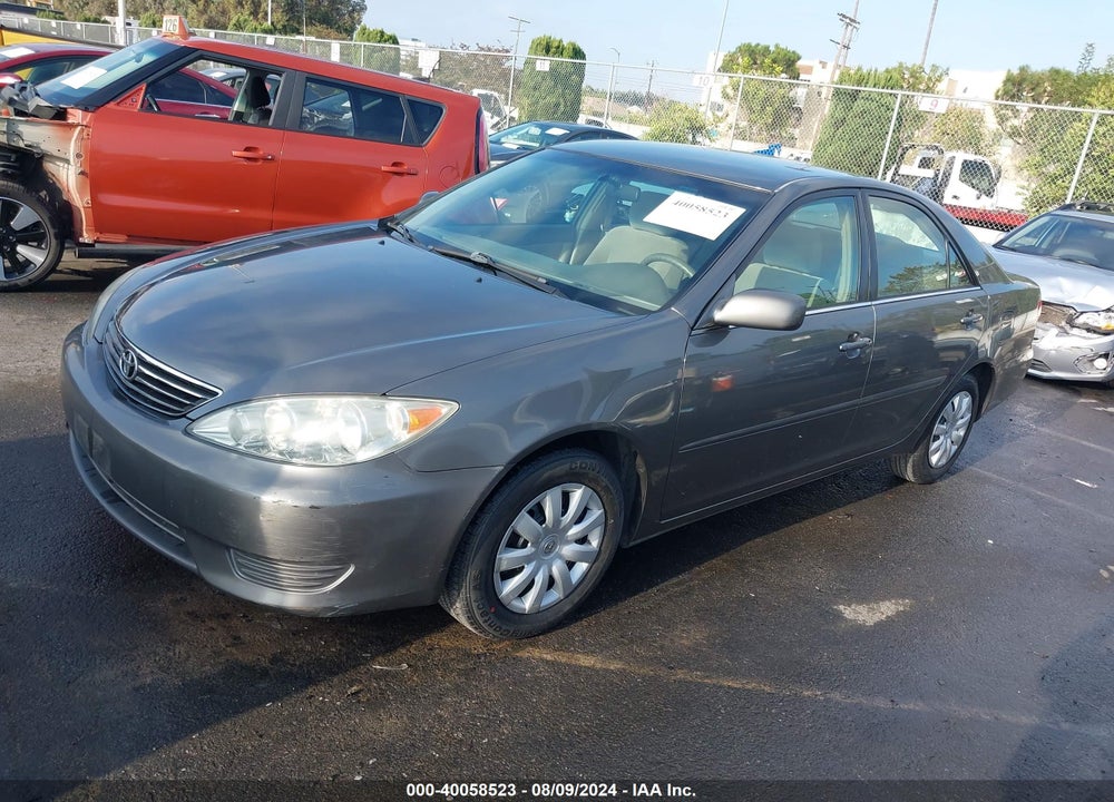 2005 TOYOTA CAMRY LE VIN: 4T1BE32K85U581267