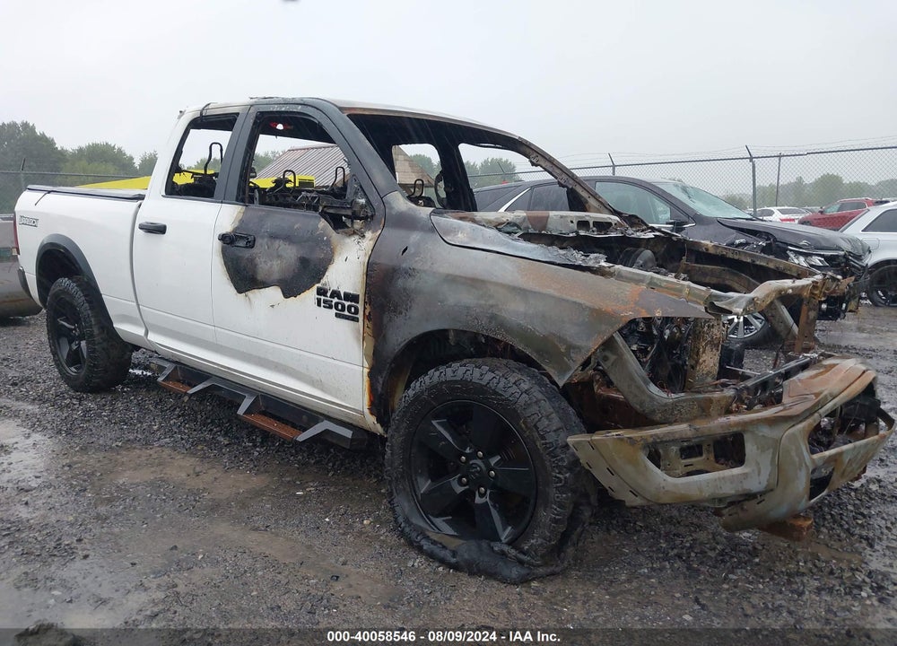 2020 RAM 1500 CLASSIC WARLOCK QUAD CAB 4X4 6'4 BOX VIN: 1C6RR7GT0LS123898