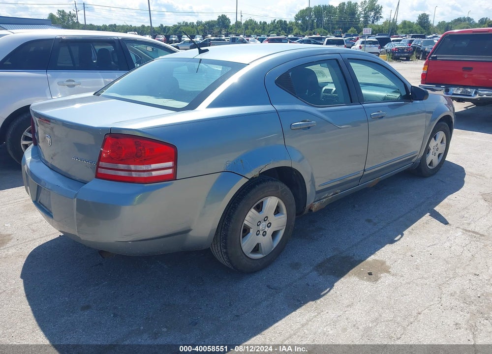 2010 DODGE AVENGER SXT VIN: 1B3CC4FB7AN167028