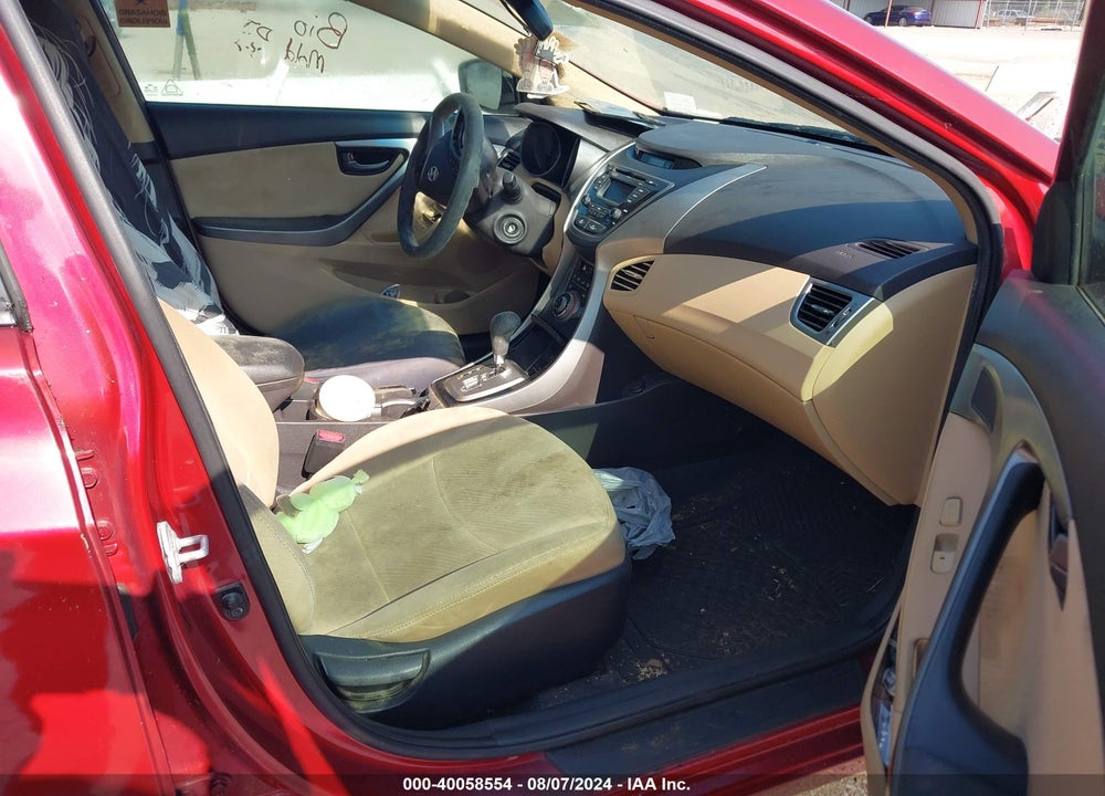 2013 HYUNDAI ELANTRA GLS VIN: 5NPDH4AE1DH422671