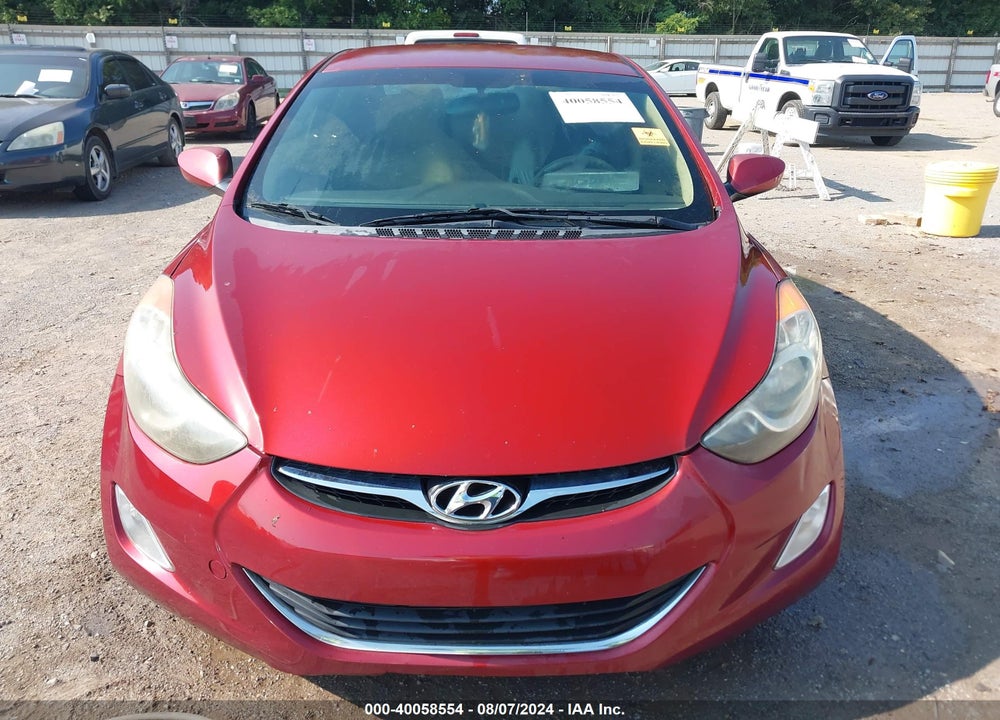 2013 HYUNDAI ELANTRA GLS VIN: 5NPDH4AE1DH422671