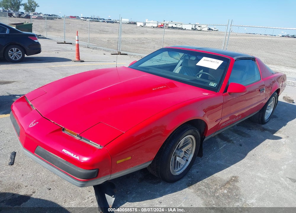 1989 PONTIAC FIREBIRD FORMULA VIN: 1G2FS21F1KL252378