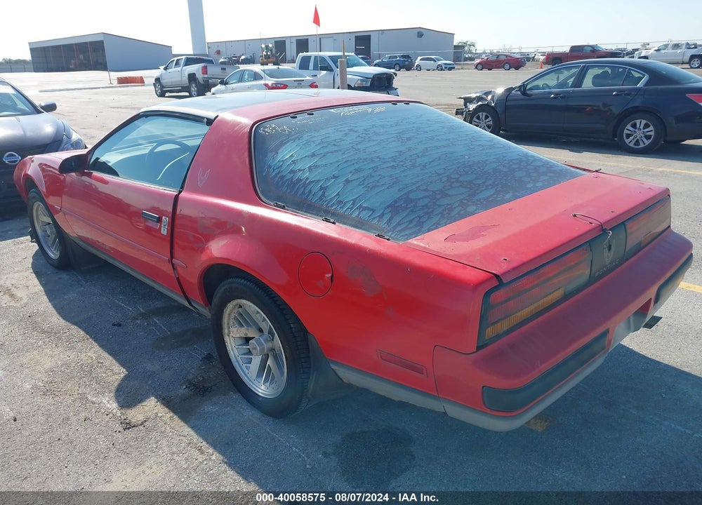 1989 PONTIAC FIREBIRD FORMULA VIN: 1G2FS21F1KL252378