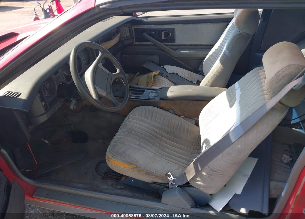 1989 PONTIAC FIREBIRD FORMULA VIN: 1G2FS21F1KL252378