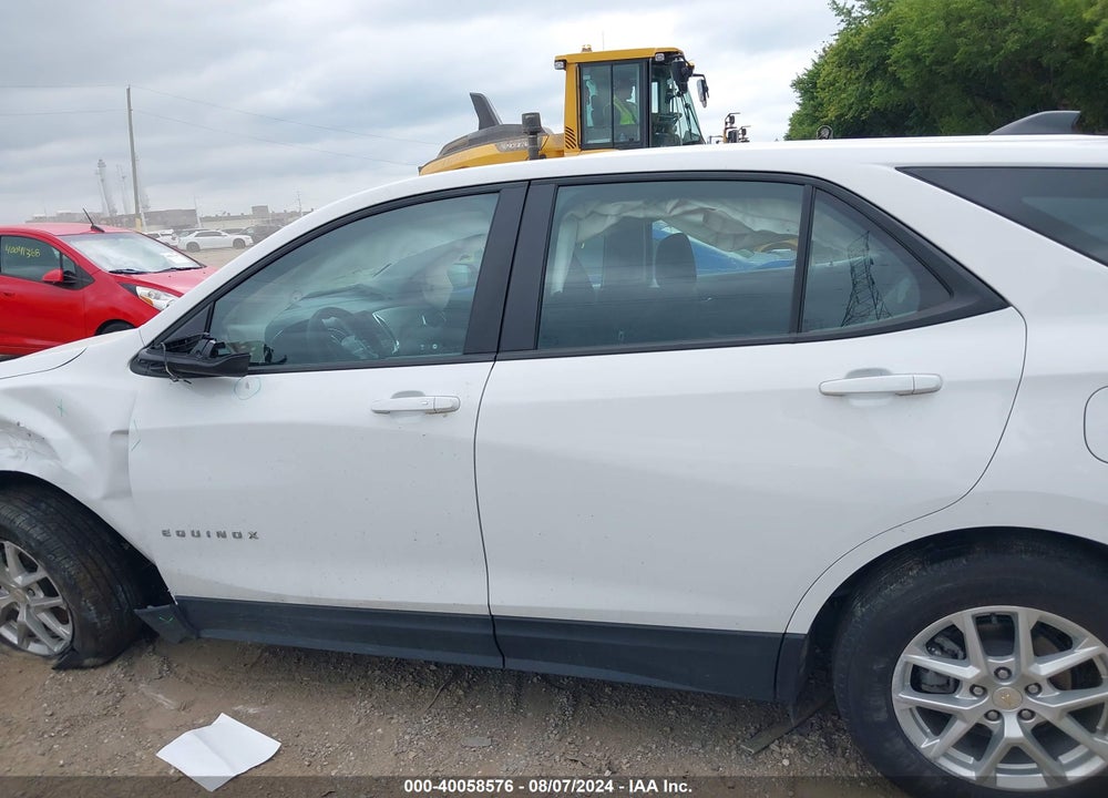 2023 CHEVROLET EQUINOX FWD LS VIN: 3GNAXHEG5PL153434