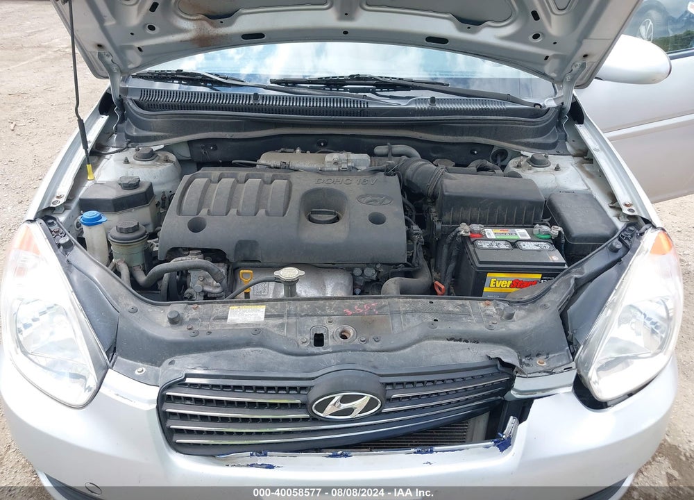2009 HYUNDAI ACCENT GLS VIN: KMHCN46C69U370278