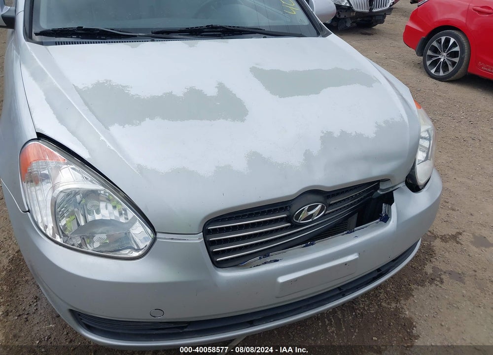 2009 HYUNDAI ACCENT GLS VIN: KMHCN46C69U370278