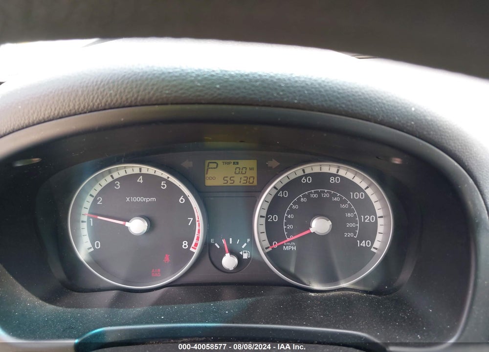 2009 HYUNDAI ACCENT GLS VIN: KMHCN46C69U370278