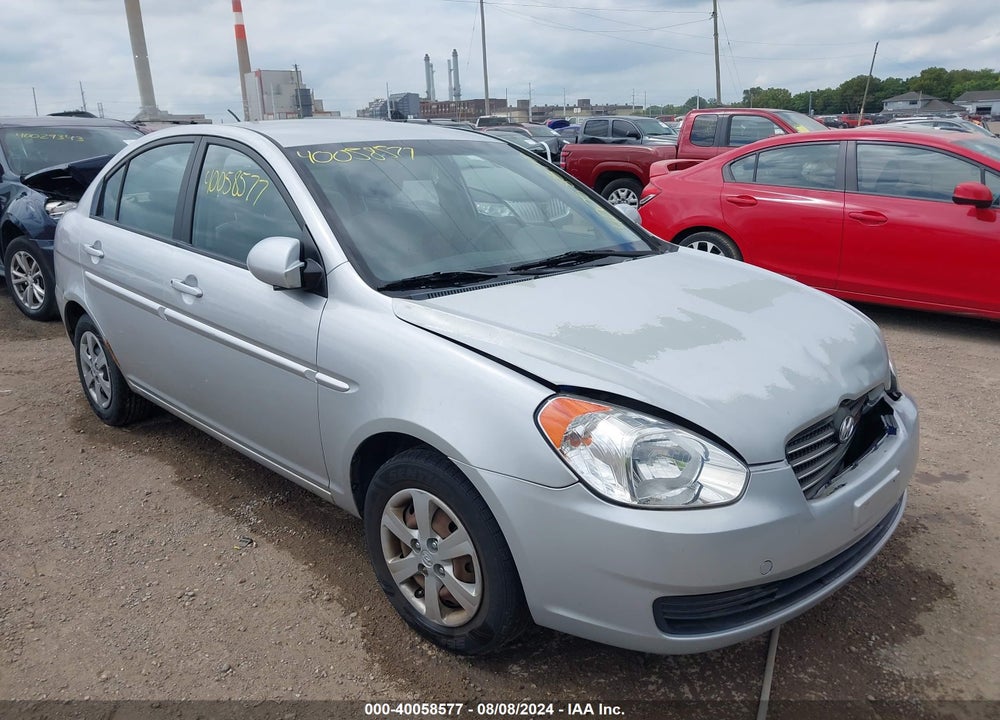2009 HYUNDAI ACCENT GLS VIN: KMHCN46C69U370278