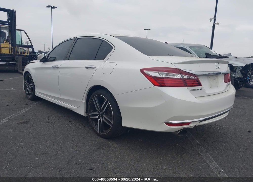 2017 HONDA ACCORD SPORT VIN: 1HGCR2F52HA292467