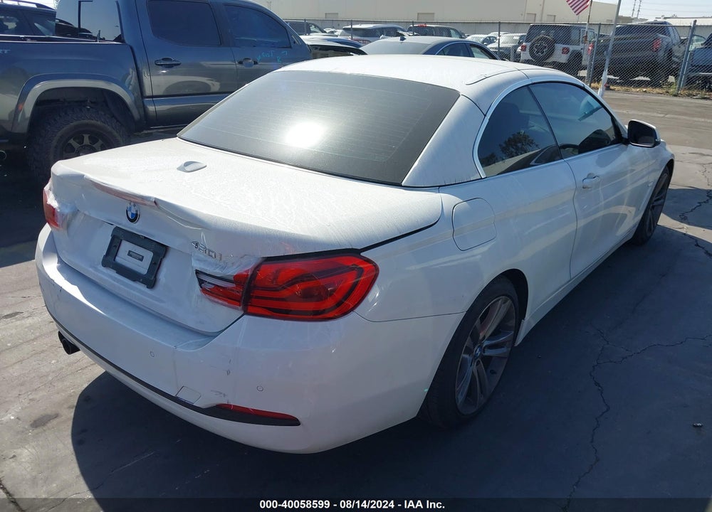2018 BMW 430I VIN: WBA4Z1C52JEC60649