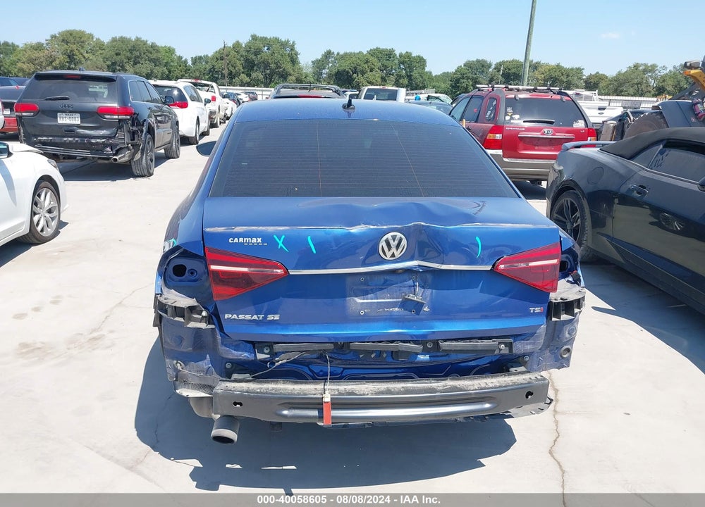2017 VOLKSWAGEN PASSAT 1.8T SE VIN: 1VWBT7A3XHC021009