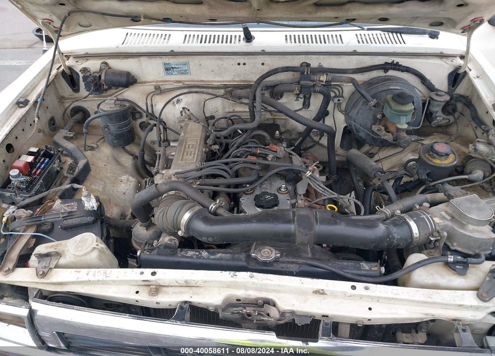 1989 TOYOTA PICKUP 1/2 TON EX LNG WHLBSE DLX VIN: JT4RN13P2K0004061