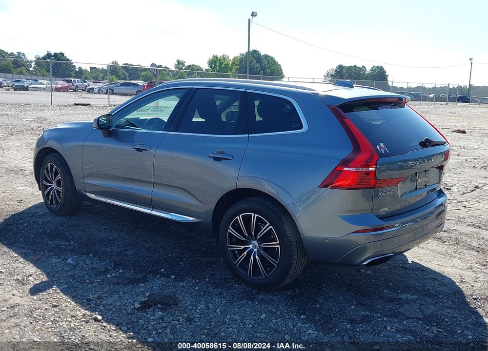 2019 VOLVO XC60 T5 INSCRIPTION VIN: LYV102DL8KB322153