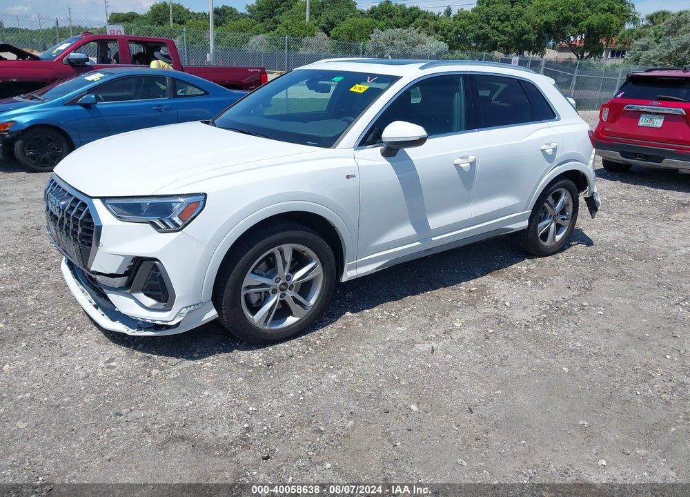 2024 AUDI Q3 PREMIUM 45 TFSI S LINE QUATTRO TIPTRONIC VIN: WA1DECF31R1033404