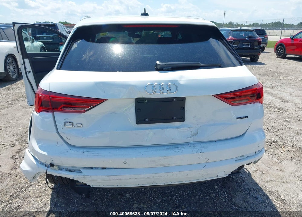 2024 AUDI Q3 PREMIUM 45 TFSI S LINE QUATTRO TIPTRONIC VIN: WA1DECF31R1033404