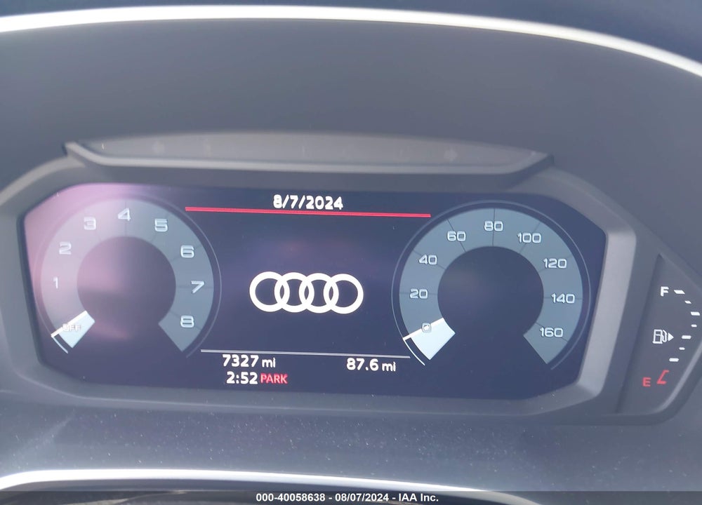 2024 AUDI Q3 PREMIUM 45 TFSI S LINE QUATTRO TIPTRONIC VIN: WA1DECF31R1033404