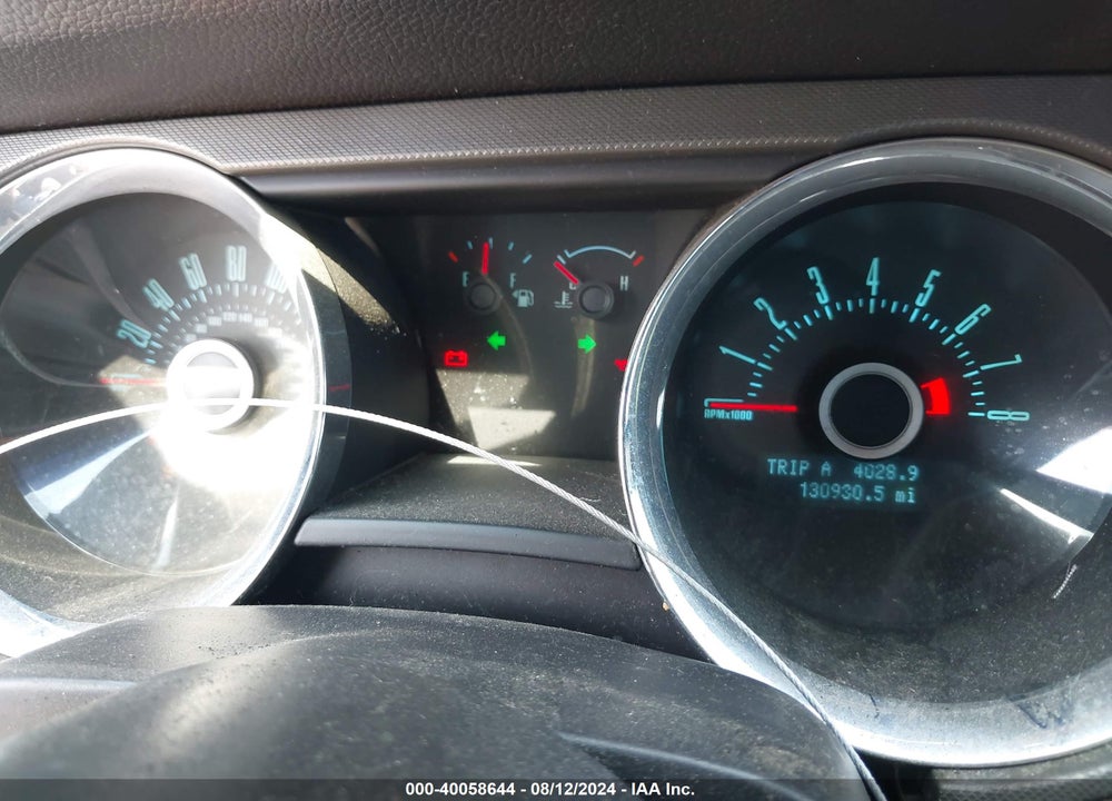 2013 FORD MUSTANG V6 VIN: 1ZVBP8AM2D5216037