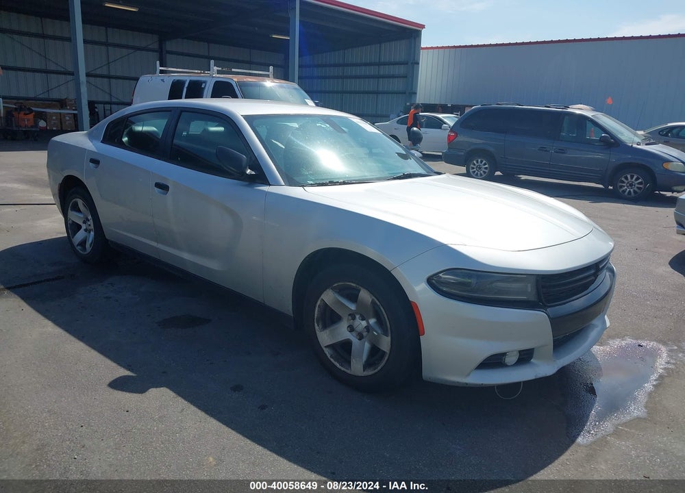 2015 DODGE CHARGER POLICE VIN: 2C3CDXAG2FH890922