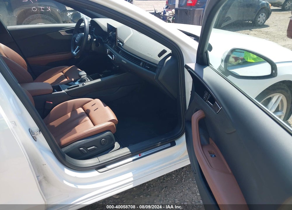 2023 AUDI A4 PREMIUM PLUS 45 TFSI S LINE QUATTRO S TRONIC VIN: WAUEAAF44PN019812