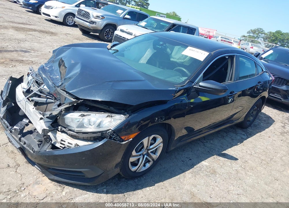 2017 HONDA CIVIC LX VIN: 19XFC2F54HE011375