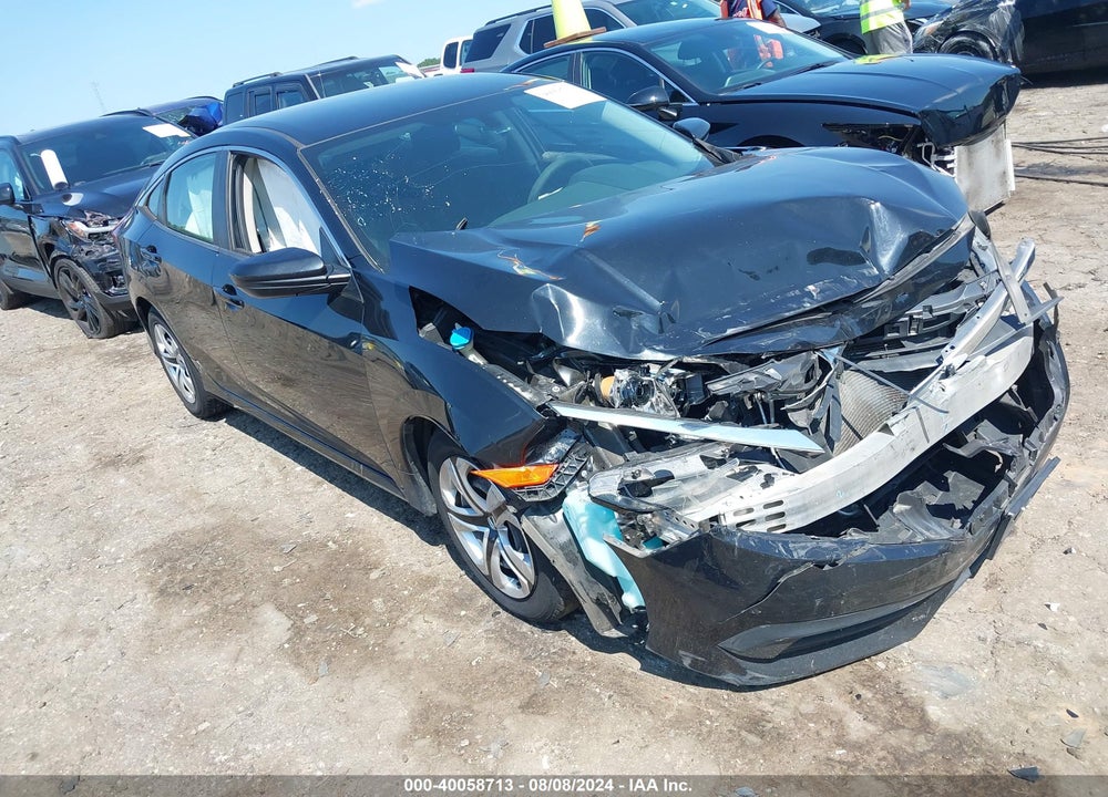 2017 HONDA CIVIC LX VIN: 19XFC2F54HE011375