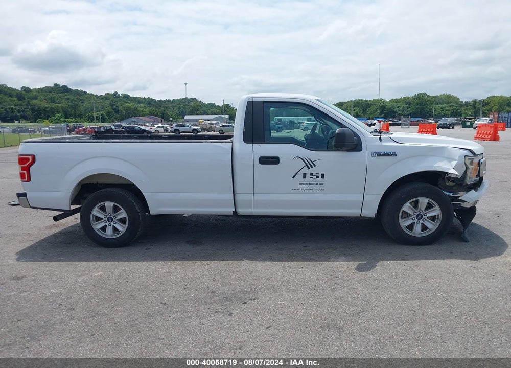 2019 FORD F-150 XL VIN: 1FTMF1C53KKD59783