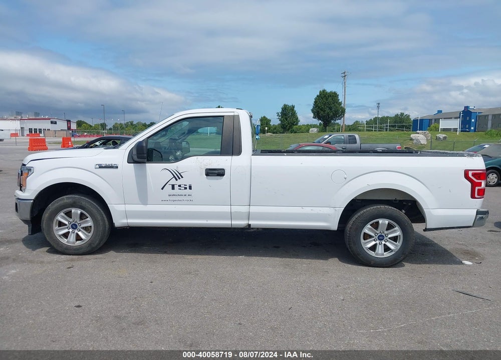 2019 FORD F-150 XL VIN: 1FTMF1C53KKD59783