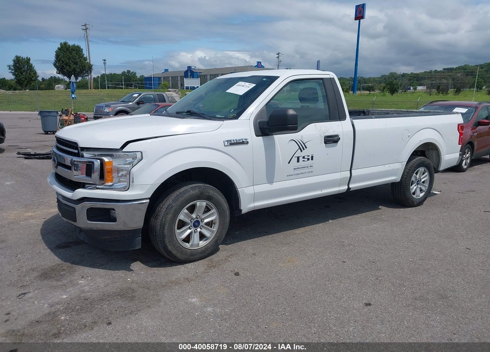2019 FORD F-150 XL VIN: 1FTMF1C53KKD59783