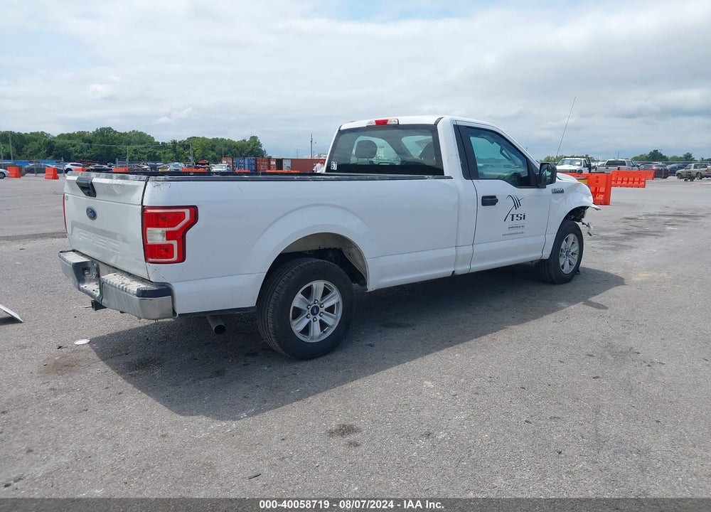 2019 FORD F-150 XL VIN: 1FTMF1C53KKD59783