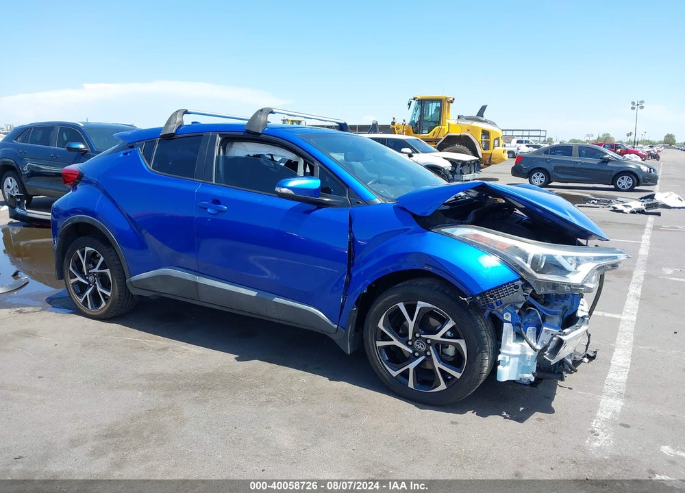 2018 TOYOTA C-HR XLE PREMIUM VIN: NMTKHMBX9JR019100