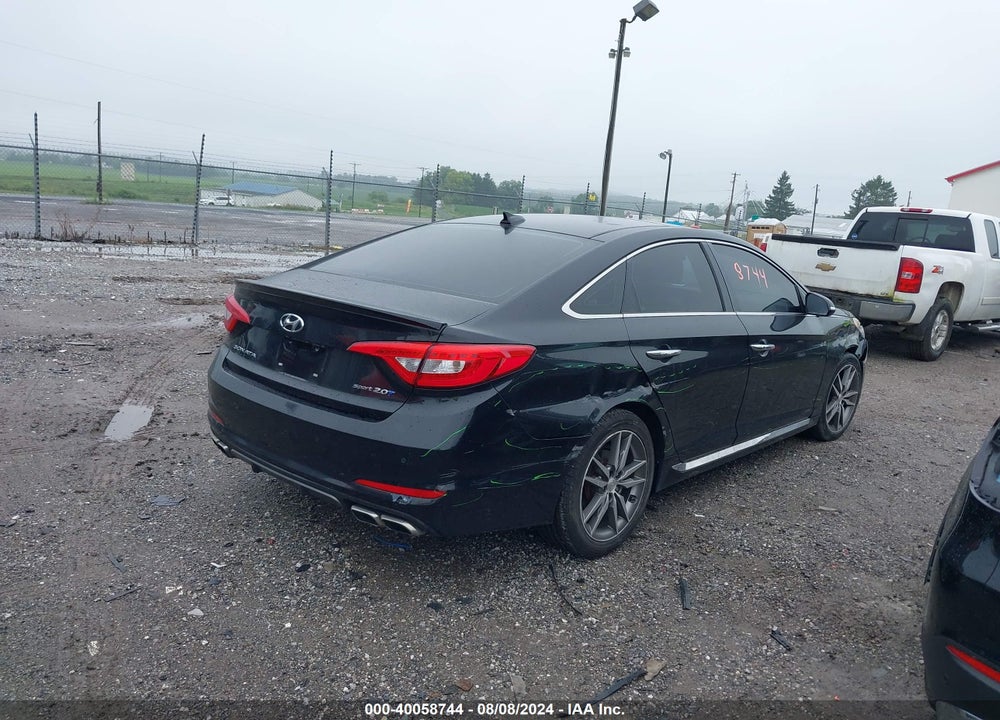 2015 HYUNDAI SONATA SPORT 2.0T VIN: 5NPE34AB1FH040636