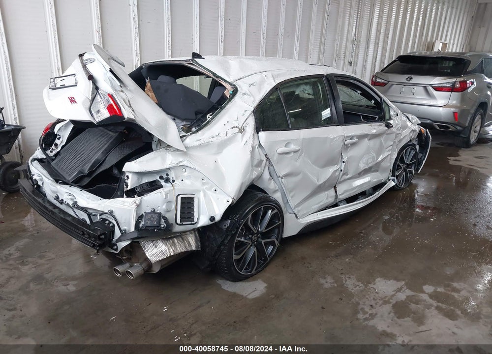 2022 TOYOTA COROLLA SE VIN: JTDP4MCEXNJ088705