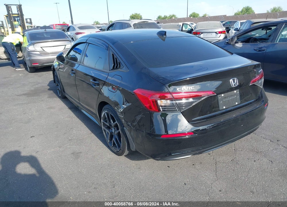 2022 HONDA CIVIC SPORT VIN: 2HGFE2F53NH595814
