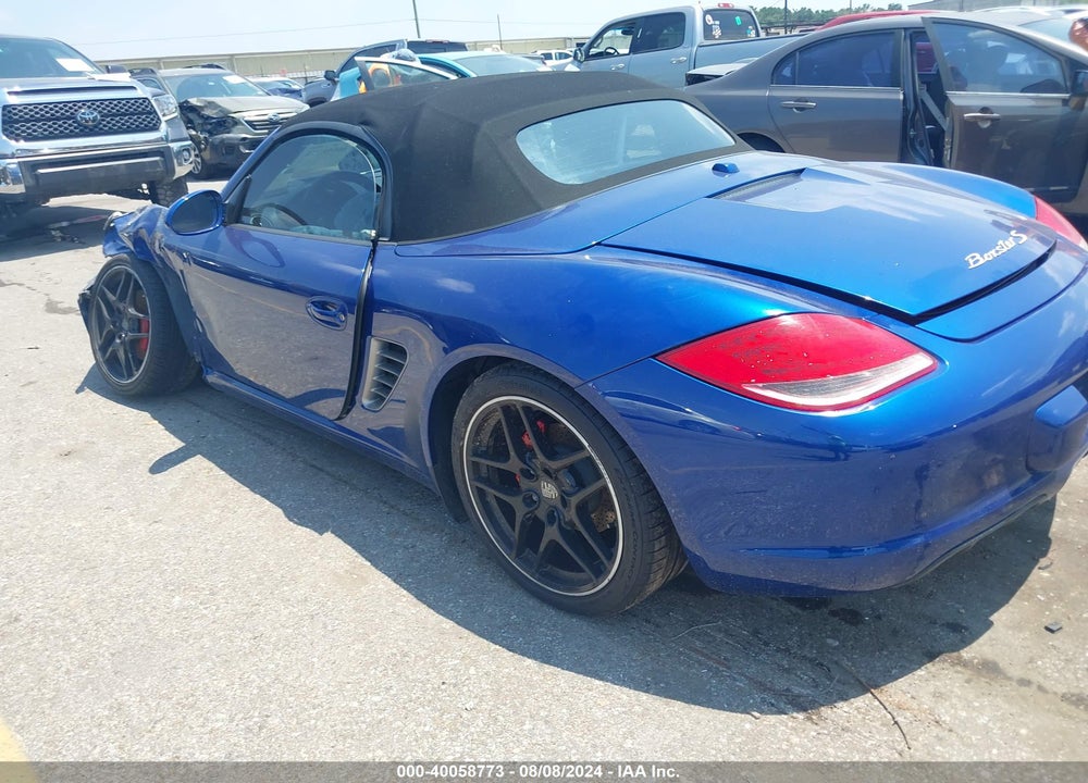 2009 PORSCHE BOXSTER S VIN: WP0CB29839U730194