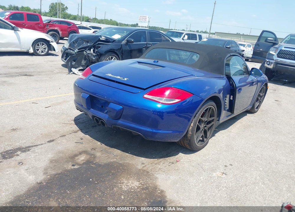2009 PORSCHE BOXSTER S VIN: WP0CB29839U730194