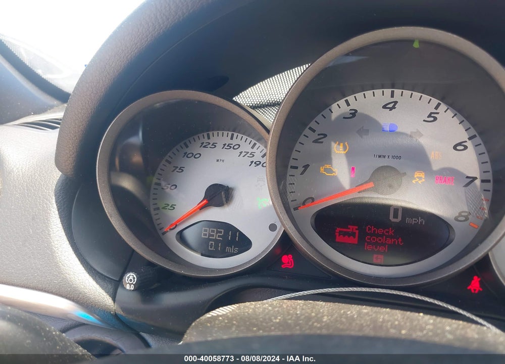 2009 PORSCHE BOXSTER S VIN: WP0CB29839U730194