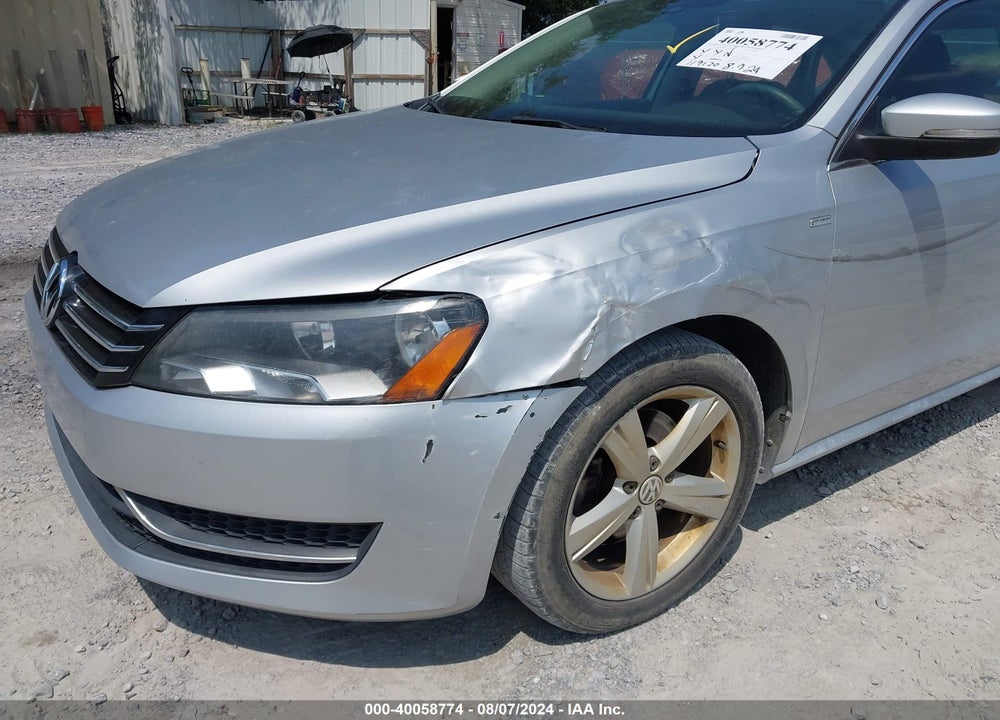 2014 VOLKSWAGEN PASSAT 1.8T WOLFSBURG EDITION VIN: 1VWAT7A3XEC036276