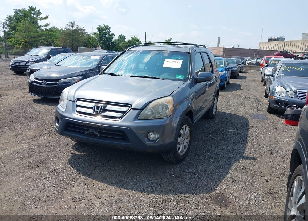 2005 HONDA CR-V SE VIN: SHSRD78965U333327