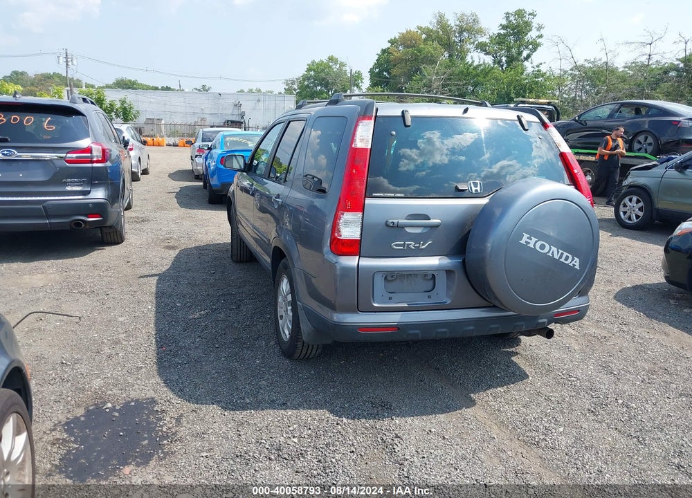 2005 HONDA CR-V SE VIN: SHSRD78965U333327