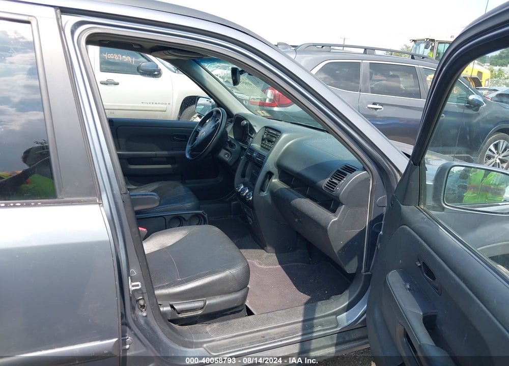 2005 HONDA CR-V SE VIN: SHSRD78965U333327