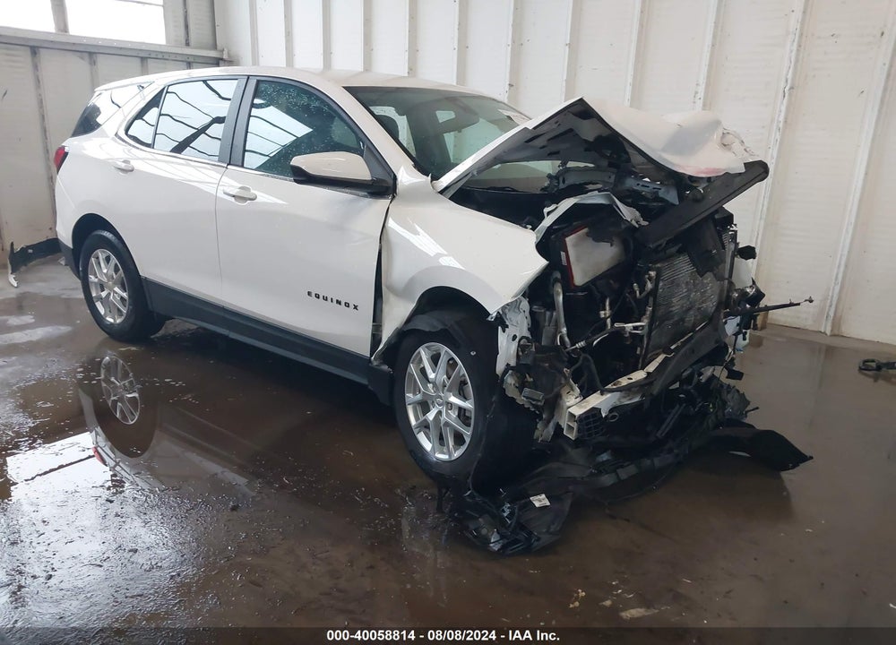 2022 CHEVROLET EQUINOX FWD LT VIN: 3GNAXKEVXNL127601