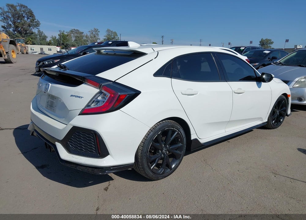 2017 HONDA CIVIC SPORT VIN: SHHFK7H40HU410815